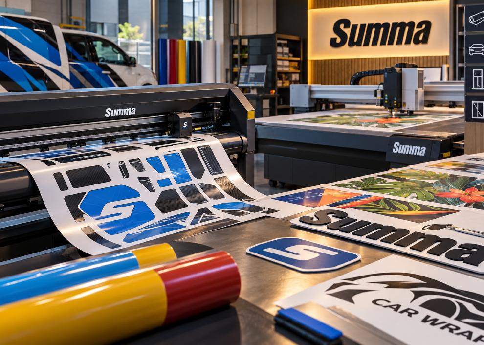 Summa Cutting Technology: Precision Vinyl and Contour Cutting for Signage Businesses